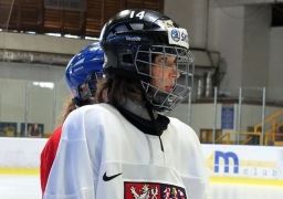 Bára Bartáková si zahrála za hokejovou reprezentaci