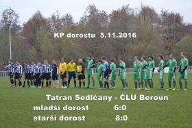 Dorostenci Berouna si ze Sedlčan odvezli 14 branek