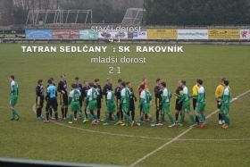 Na závěr podzimu dokázaly oba dorosty porazit SK Rakovník