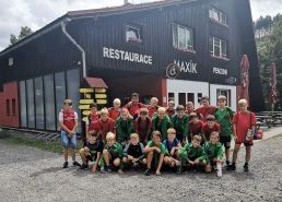 Mladší žáci absolvovali letní soustředění v Plavech