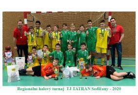 Mladší žáci obhájili vítězství na domácím halovém turnaji