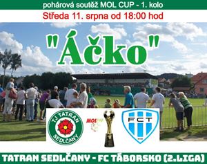 MOL Cup - 1.kolo: Tatran senzačně vyřadil druholigové Táborsko!!! 